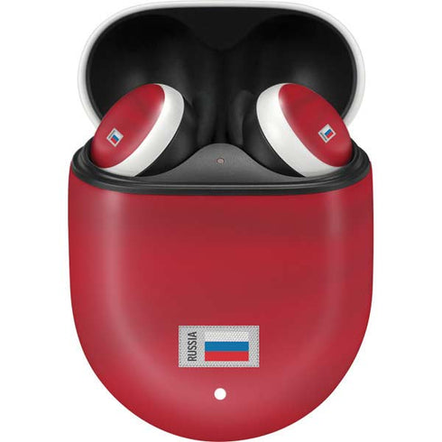 Russia Soccer Flag Google Pixel Buds Skin